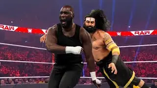 WWE 22 May 2022 ~ Veer Mahaan vs Omos | Veer Mahaan Destroy Omos | RAW Highlights