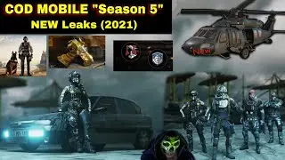 COD MOBILE NEW SEASON 5🌟LEAKS 2021 | cod season 5 leaks | cod mobile season 5 battle pass 2021