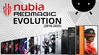 Evolution of Nubia RedMagic 2018-2025
