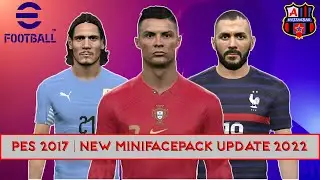 PES 2017 | NEW MEGAFACEPACK v3 2022 update