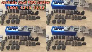 carbide drilling oil tool carbide tip PDC cutter 13*8 13*13  16*13mm#carbidetools