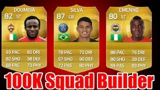 FIFA 15 - SQUAD BUILDER - 100K OP HYBRID! ft. Emenike, Doumbia