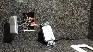 Switch and GFCI Outlet (Interruptor y contacto Icft)