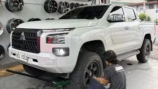 BLIND SPOT sa Pickup TRUCK MITSUBISHI TRITON
