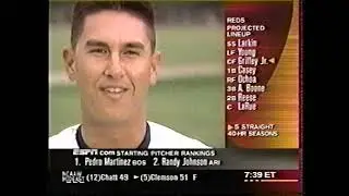 2001   SportsCenter Cincinnati Reds season preview