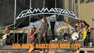 Gamma Ray, LIVE Show, 4K, 2024, Barcelona Rock Fest