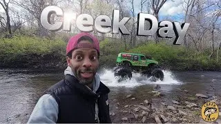 Down The Creek at Elmwood Park Creek + RC Truck Fun! (Relax & Explore Vibes)
