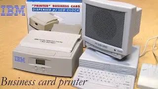 Oddware: IBM Business Card 