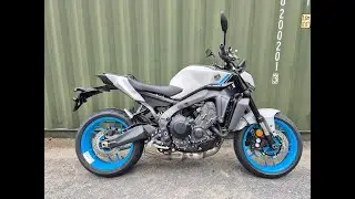 2025 Yamaha MT-09 in Ice Storm. In stock at Mototechniks.