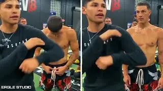 Ryan Garcia Talking About How to Throw The LEFT HOOK l EagleBoxing