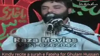 Zakir Syed Najam ul Hassan Notak