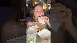 pov: you put on a movie to watch while you eat 😬 happens WAY too often 🤣🎥 #relatable #asmr