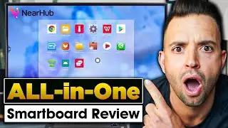 NearHub S55 All-in-One Smart Board Review  | AI-Powered 4K Whiteboard for Online Coaching & Business