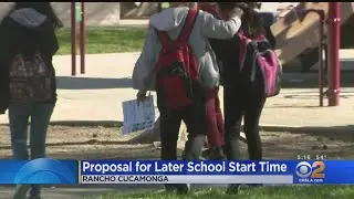Proposal For Later Calif. School Start Times Reintroduced