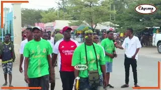 YANGA VS SIMBA: KUTOKA KWA MKAPA TAZAMA MASHABIKI WANAVYOINGIA UWANJANI | LEO NI MOTO