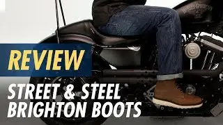 Street & Steel Brighton Boots Review at CycleGear.com