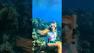 underwater princess 😂🧜&zwj;♀️🍑 #shorts