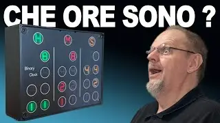 SH250 - Orologio Binario - l’ora Segreta che solo i nerd sanno leggere