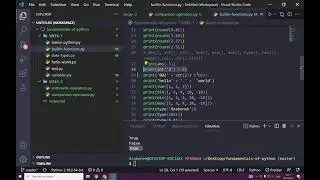 02-02 - Comparison Operators in Python
