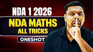 NDA Maths All Tricks In One Video ✨ NDA 2 2026 NDA Maths 🔥 NDA Maths All Tricks