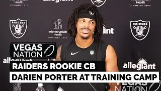 Raiders CB Darien Porter on his desire to compete