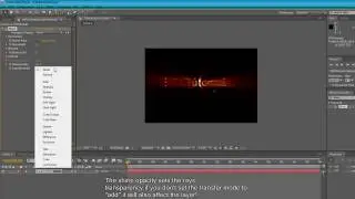 After effects Shine tutorial