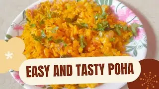 Easy Poha Recipe at Home | Quick Indian Breakfast | Cook With Mishu