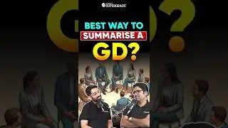 How to Summarize a GD After IIM Interview? 💡 | Best Tips in 60 Seconds | #shorts