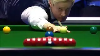 Neil Robertson Century vs Michael Holt. Frame 3, World Grand Prix 2020. Full HD in English