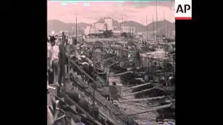 CAN 349 AFTERMATH OF TYPHOON SALLY IN HONG KONG
