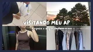 Vlog: organizando e visitando meu AP nas férias 🏘️🪴