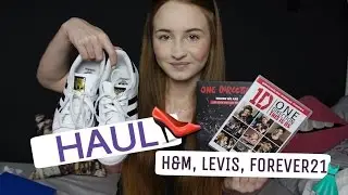 HAUL (H&M, Forever21, Levis)