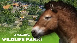 The BEST Low-Budget Zoo I Have Ever Seen! 🐴 | Hereford Wildlife Park | Planet Zoo Tour