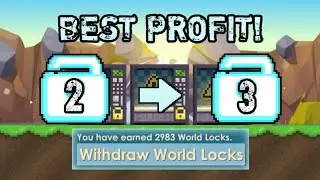 LAZY PROFIT METHOD TO GET RICH 2025!!! 🤑 (NO FARMING) | Growtopia BEST WAY TO PROFIT