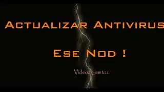Actualizar y descargar antivirus Eset nod 32 2018 8,9,10 actualizado TNOD
