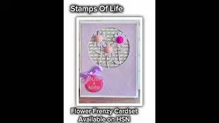 New Cardset Avail on HSN #flower #frenzy #hsn #craftday #fyp #fypシ゚viral #fy #cardmaker