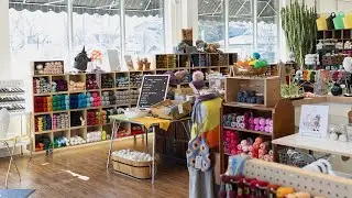 Local Yarn Store Tour Knit City Calgary at STASH Lounge
