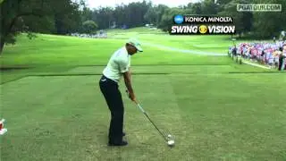 Garcia's tee on No. 8 in Round 3 of Wyndham