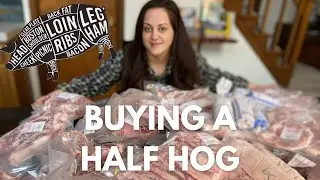 Buying a Half Hog | Bulk Buying to Beat Inflation | Beginner Cut Sheet