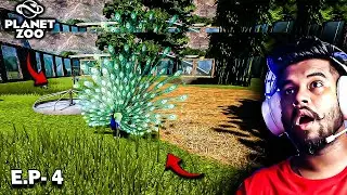 I ADOPT NATIONAL BIRD PEACOCK 😍❤ | PLANET ZOO GAMEPLAY #4 |#technogamerz #dattraxgaming #vebvgaming