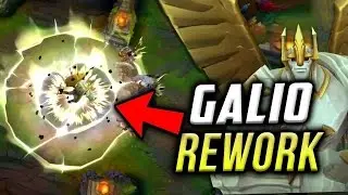 Galio  REWORK  GAMEPLAY INSANE ULTI   !!