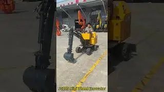 JG10S Mini Wheel Excavator