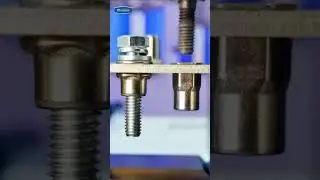 Rivet nuts are so easy to install! #fastener #rivets #factory #rivetnut #nutsert #china #maker