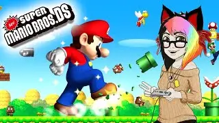 Blind Playthrough ♥ Super Mario Bros DS ♥ pt 3 - (Livestream) ~