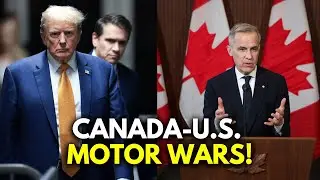 Canada Hits Back With A 25% Tariff On US Cars | N18G | CNBC TV18