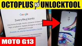 FRP Motorola G13   Odblokowanie Google   2 narzędzia