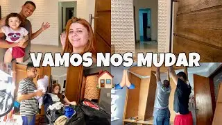 VAMOS NOS MUDAR/ desmontando o guarda roupa e tour pela casa🏠🙏🏻