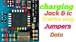 oppo Reno 2  charging ic tracks way jumper