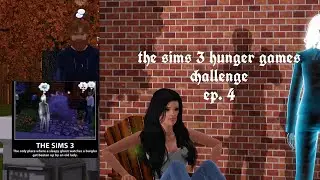 The Sims 3 Hunger Games Challenge - Ep. 4 ~ Food Maze, Murphy Beds & Aliens