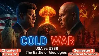 Chapter 1 | Class 12 Political Science Semester 3  | International Relations After WWII | Cold War